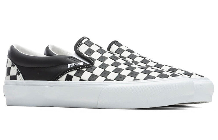 Vans Classic Slip-On VLT LX 'Woven Checker - Black White' VN0A5JJ19JA
