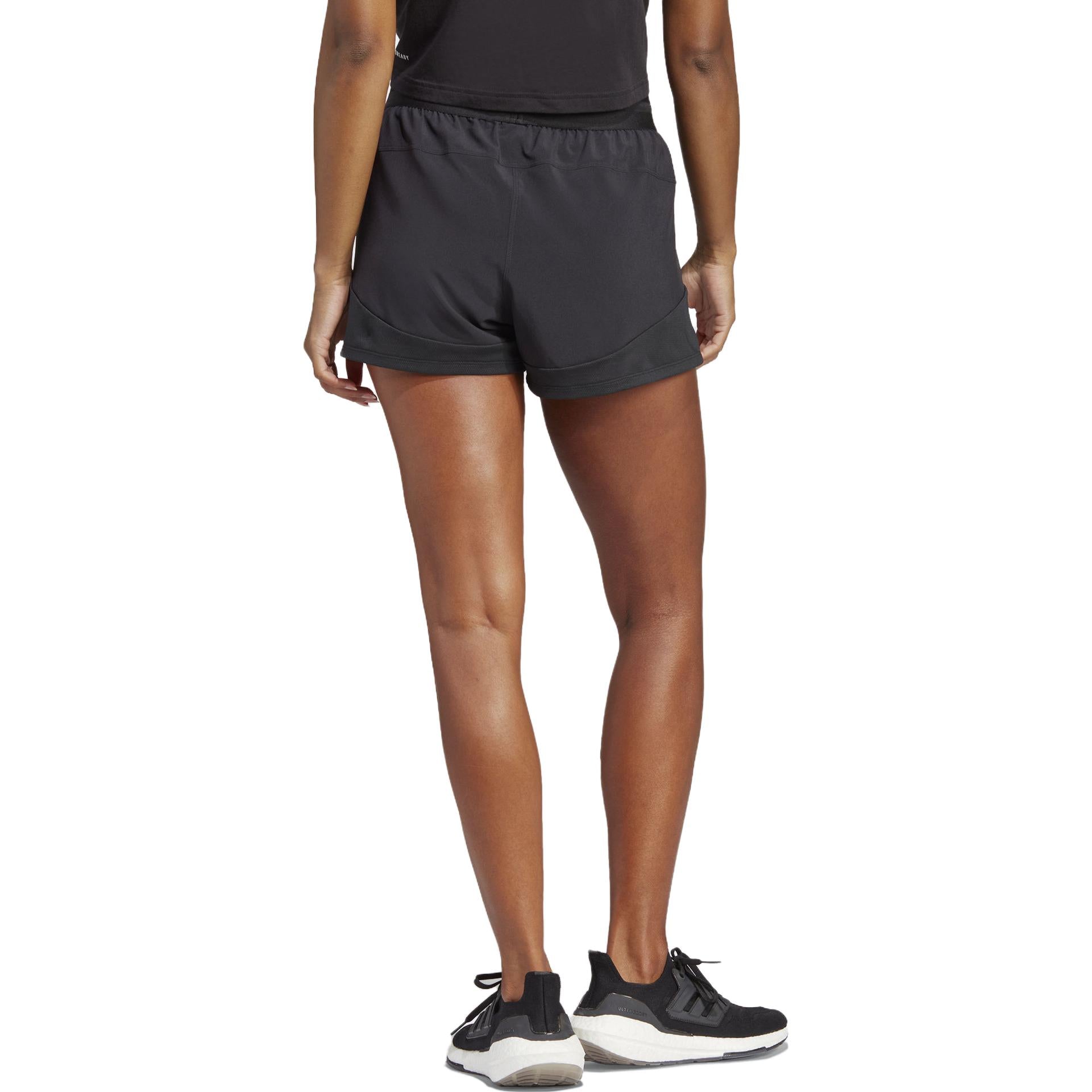 (WMNS) adidas Training Hyperglam Pacer Shorts Asia Sizing 'Black' IC8061
