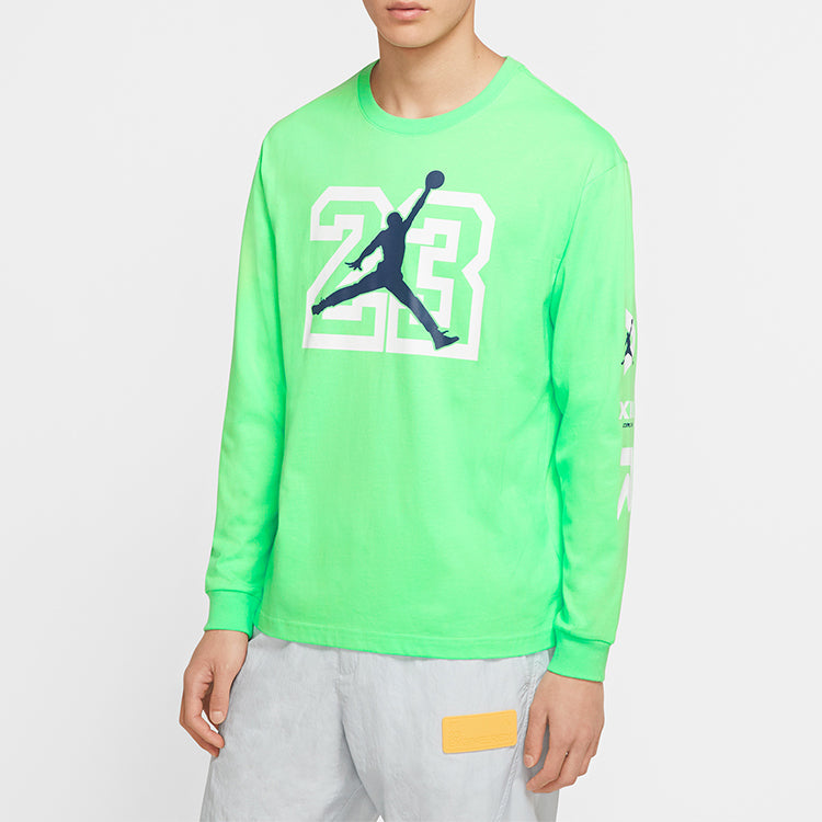 Air Jordan Legacy AJ13 Long Sleeves Green CW0794-350