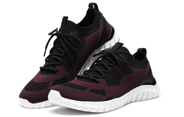 Skechers Overhaul Black/White/Red 52820-BKBU