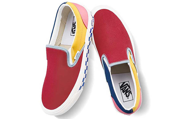 Vans Classic Slip-On 98 'Red Yellow Blue' VN0A3JEX1JK