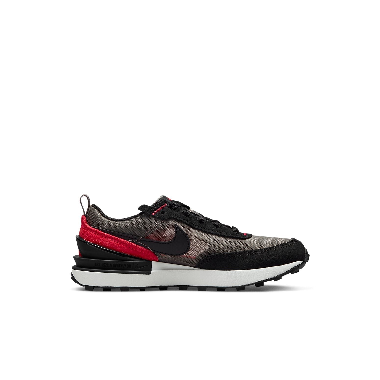 (PS) Nike Waffle One 'Flat Pewter Siren Red' DC0480-006
