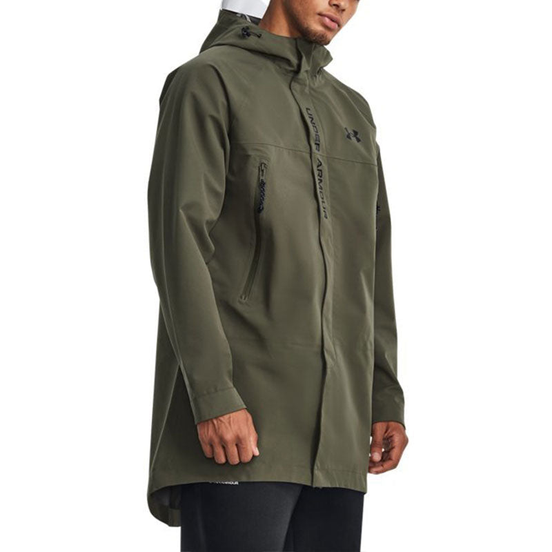Under Armour Stormproof 3-Ply Bench Coat 'Army Green' 1375446-390