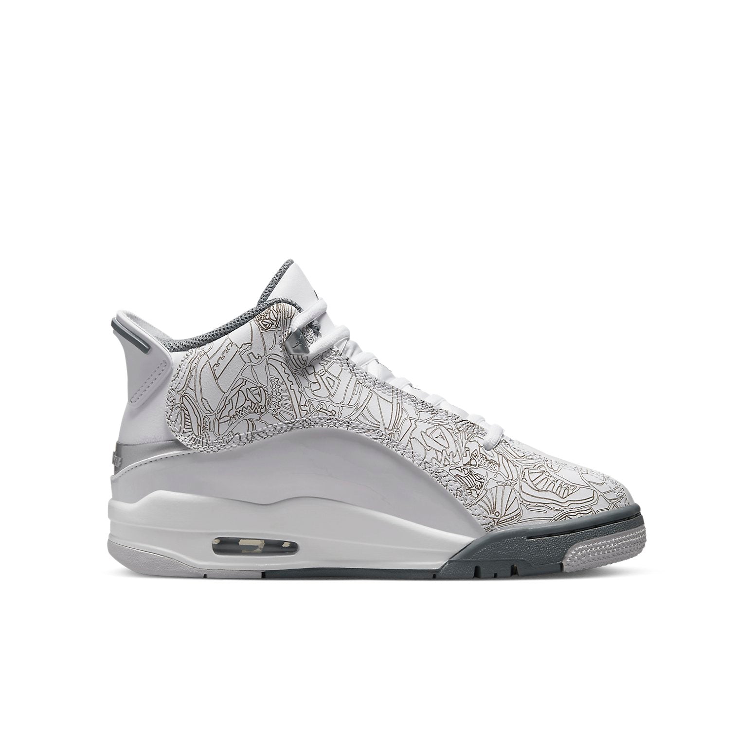 (GS) Air Jordan Dub Zero 'White Cool Grey' DV1360-107