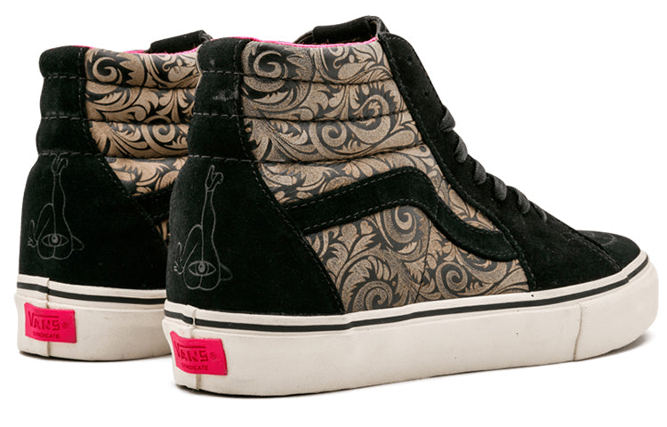Concepts x Vans Unisex Syndicate SK8-HI Sneakers Black/Brown VN-OQG19JU