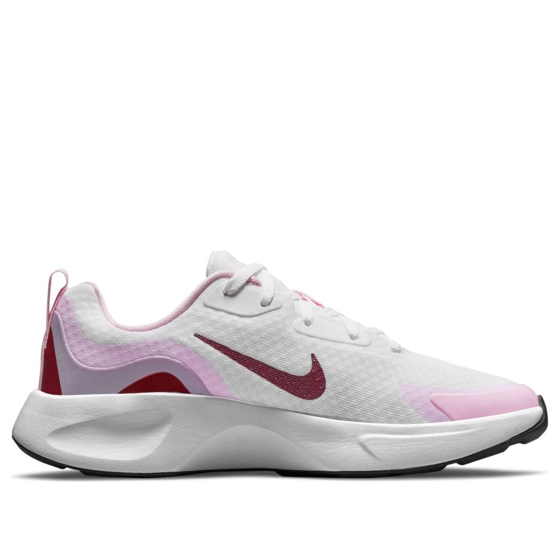 (GS) Nike Wearallday 'White Dark Beetroot' CJ3816-105