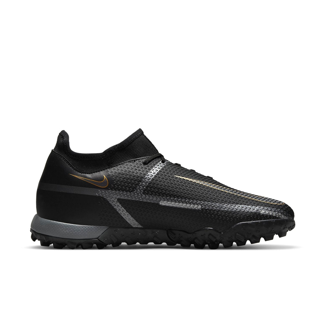 Nike Phantom GT2 Academy DF TF 'Black Metallic Dark Grey' DC0802-008