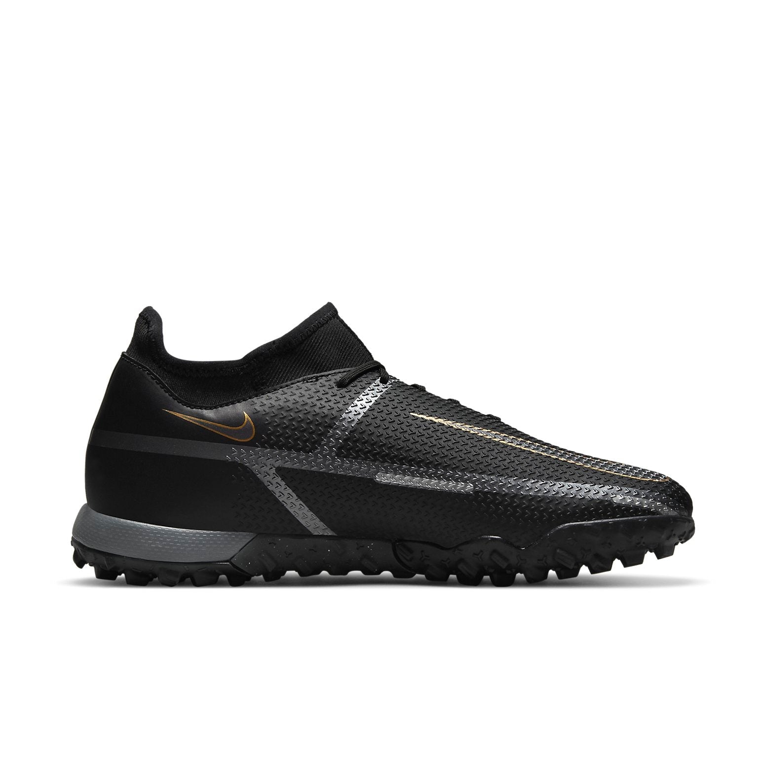 Nike Phantom GT2 Academy DF TF 'Black Metallic Dark Grey' DC0802-008