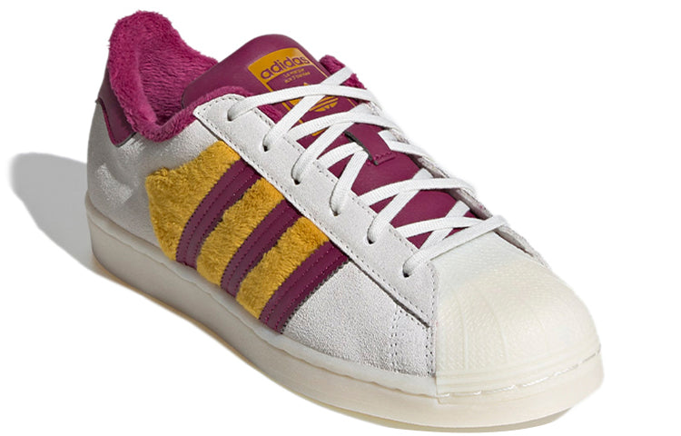 (WMNS) adidas Superstar 'White Power Berry Gold' FZ3638