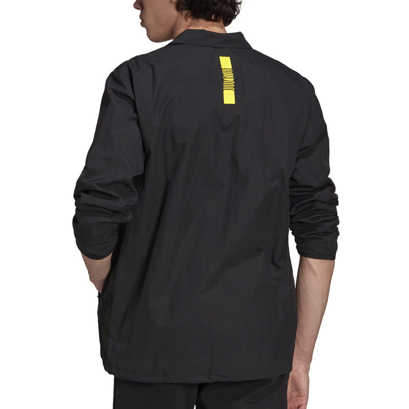 adidas Juventus Soccer/Football Training Sports lapel Jacket Black GR2909