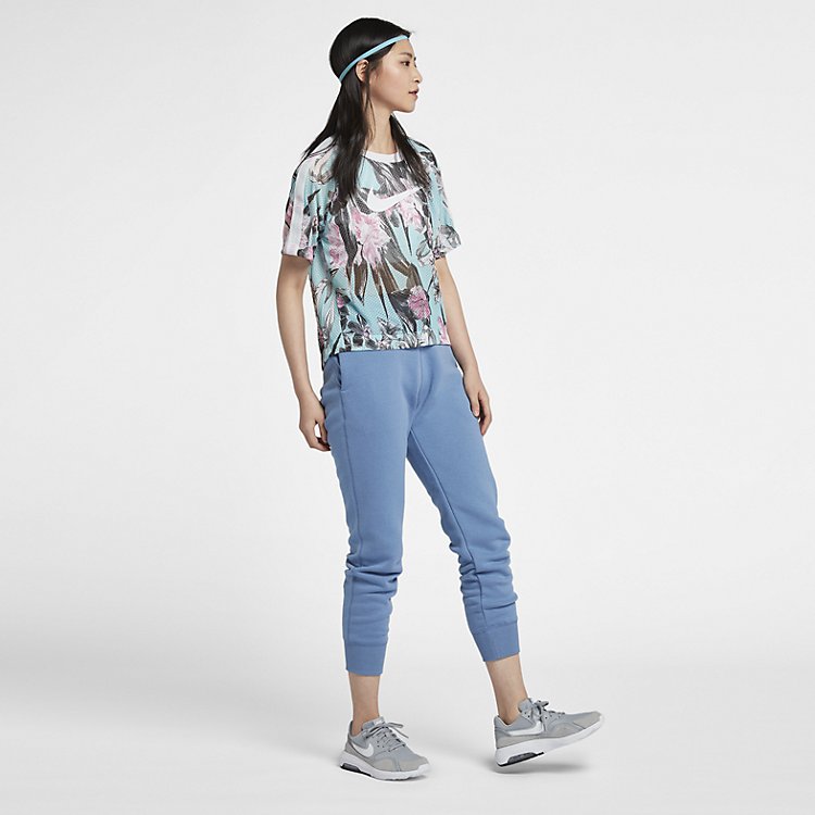 (WMNS) Nike Sportswear Top 'White Multi' AR2206-449