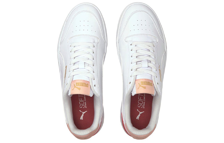 PUMA Unisex Shuffle Sneakers White/Red/Pink 309668-14