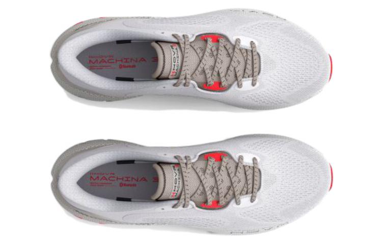 (WMNS) Under Armour HOVR Machina 3 'White Ghost Grey Red' 3024907-104