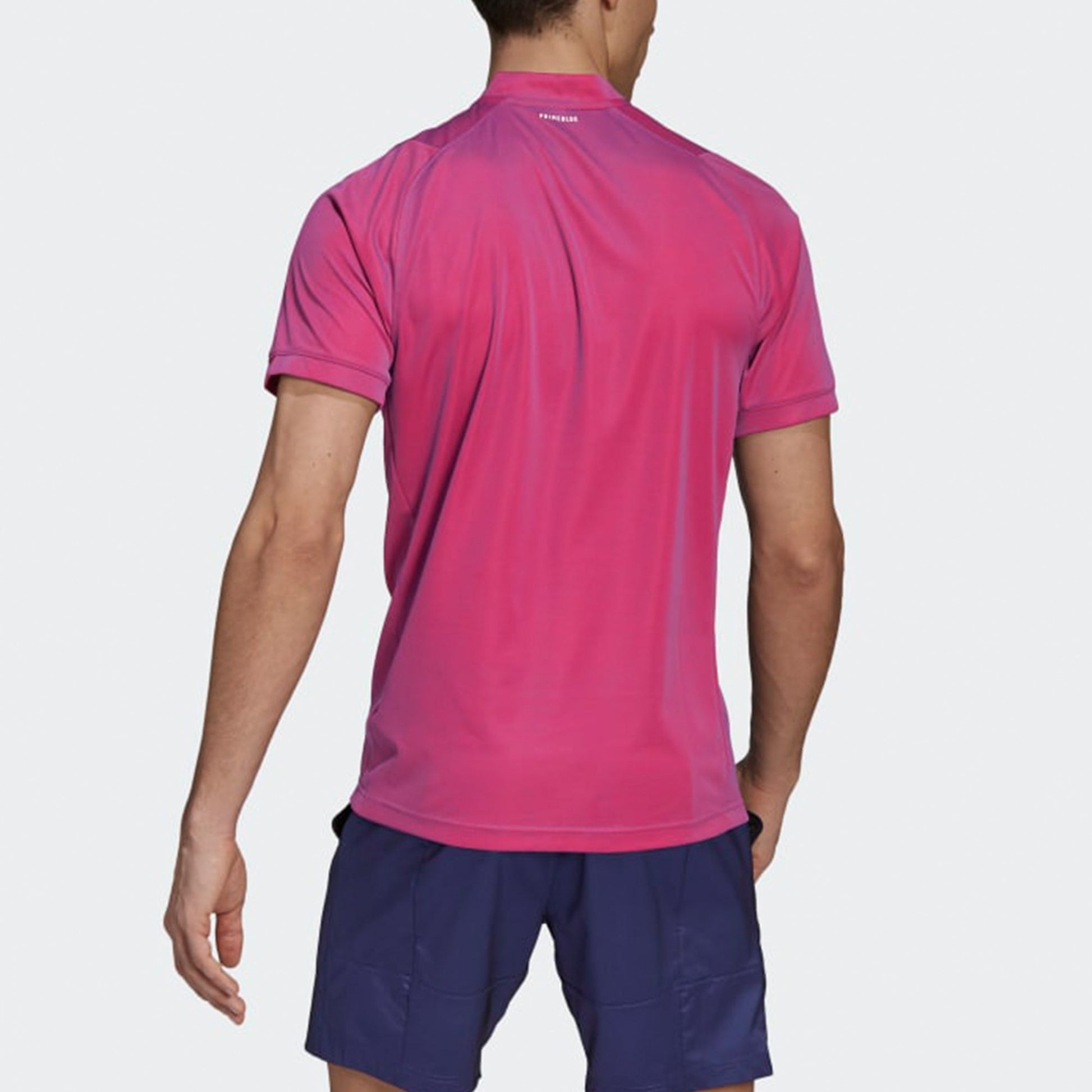 adidas Sports Tennis Casual Short Sleeve Polo Shirt Red GH7699