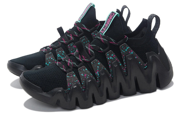 (WMNS) Li-Ning Magic Thorn No Boundry 'Black' AZGS032-1