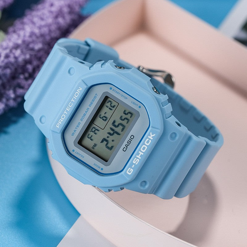 CASIO G-Shock Square 'Light Blue' DW-5600SC-2