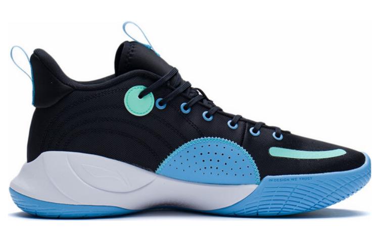 Li-Ning Wade Cloud 'Black Blue' ABPS005-2