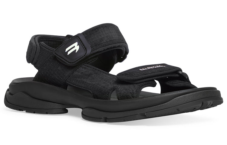 Balenciaga Tourist Sandals 'Black' 706279W2CCA1000