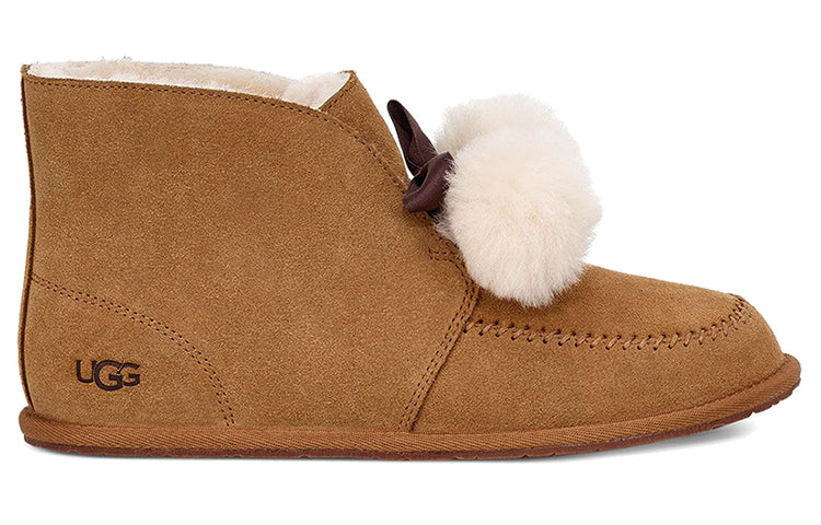 (WMNS) UGG Kallen Fleece Lined Brown 1110709-CHE