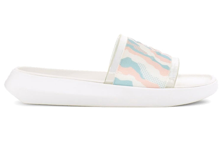 (WMNS) UGG Slide Cali Collage Slipper Rainbow Blue 1120001-PSTR