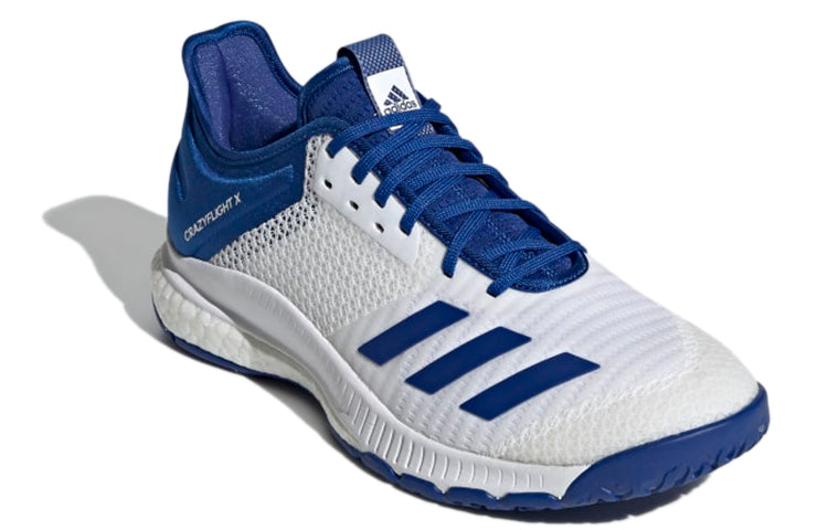 (WMNS) adidas Crazyflight X 3 'White Collegiate Royal' D97834