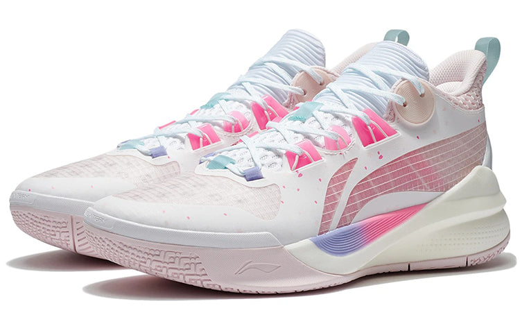 Li-Ning Sonic 10 TD Team 'White Fluorescent Powder' ABPS015-2