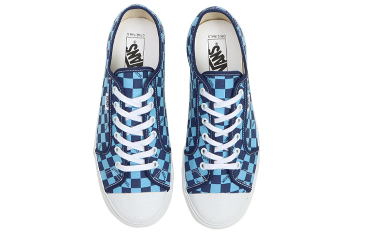 Vans OG Style 23 LX Grid Stylish Casual Skate Shoes Unisex Blue VN0A5JIZ92T