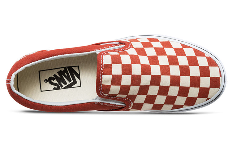 Vans Classic Slip-On Sneakers Red/White VN0A38F7ULL