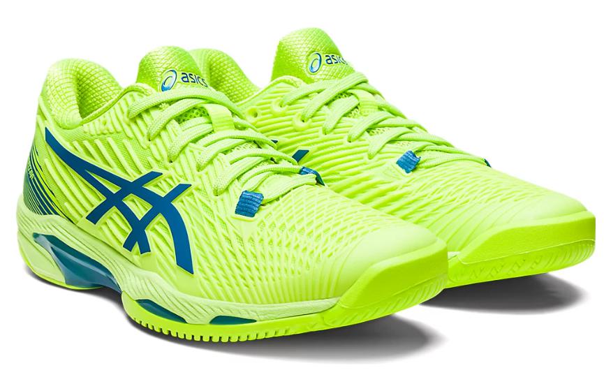 (WMNS) ASICS Solution Speed FF 2 'Hazard Green' 1042A136-300