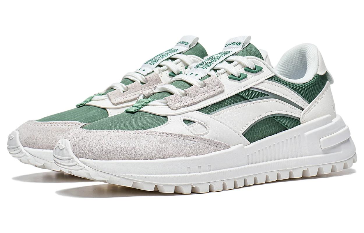 (WMNS) Li-Ning ChengFeng 2.0 'White Grey Green' AGCT156-6