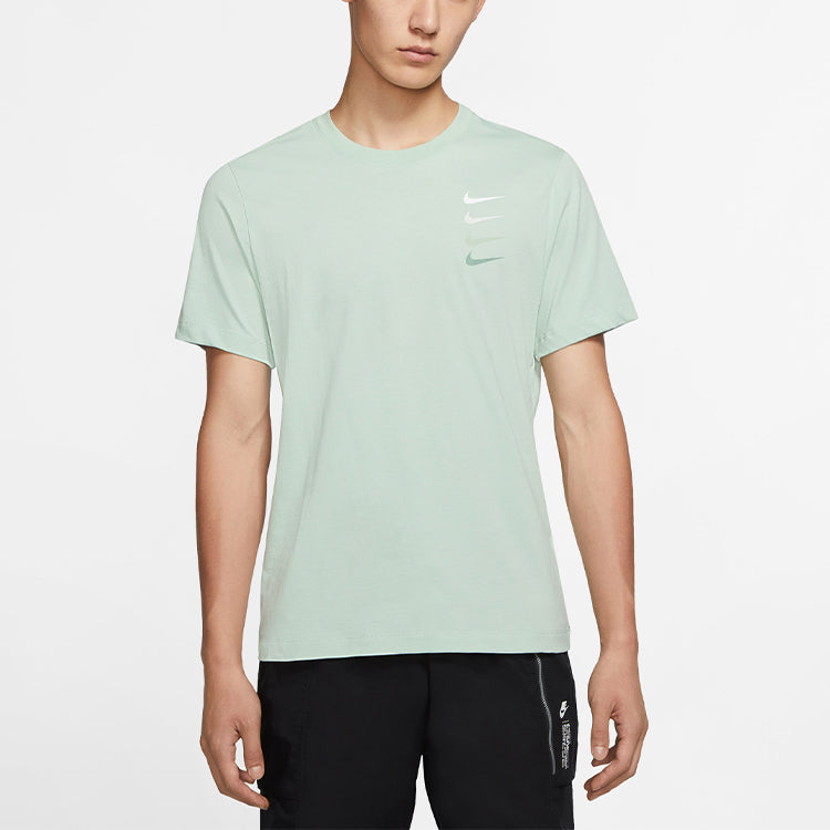 Nike Logo Printing Short Sleeve Green DC2716-330