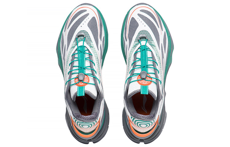 Li-Ning Countflow Wu Xing Xingshan V3 'White Grey Green' AGLS145-3