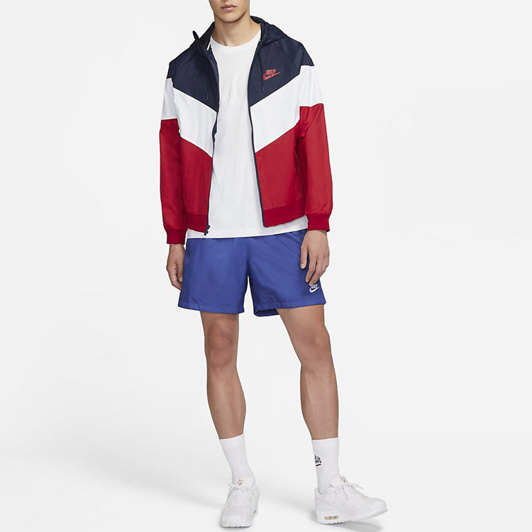 Nike Sportswear Windrunner Casual hooded track Jacket Navy Blue Dark  DC4113-441