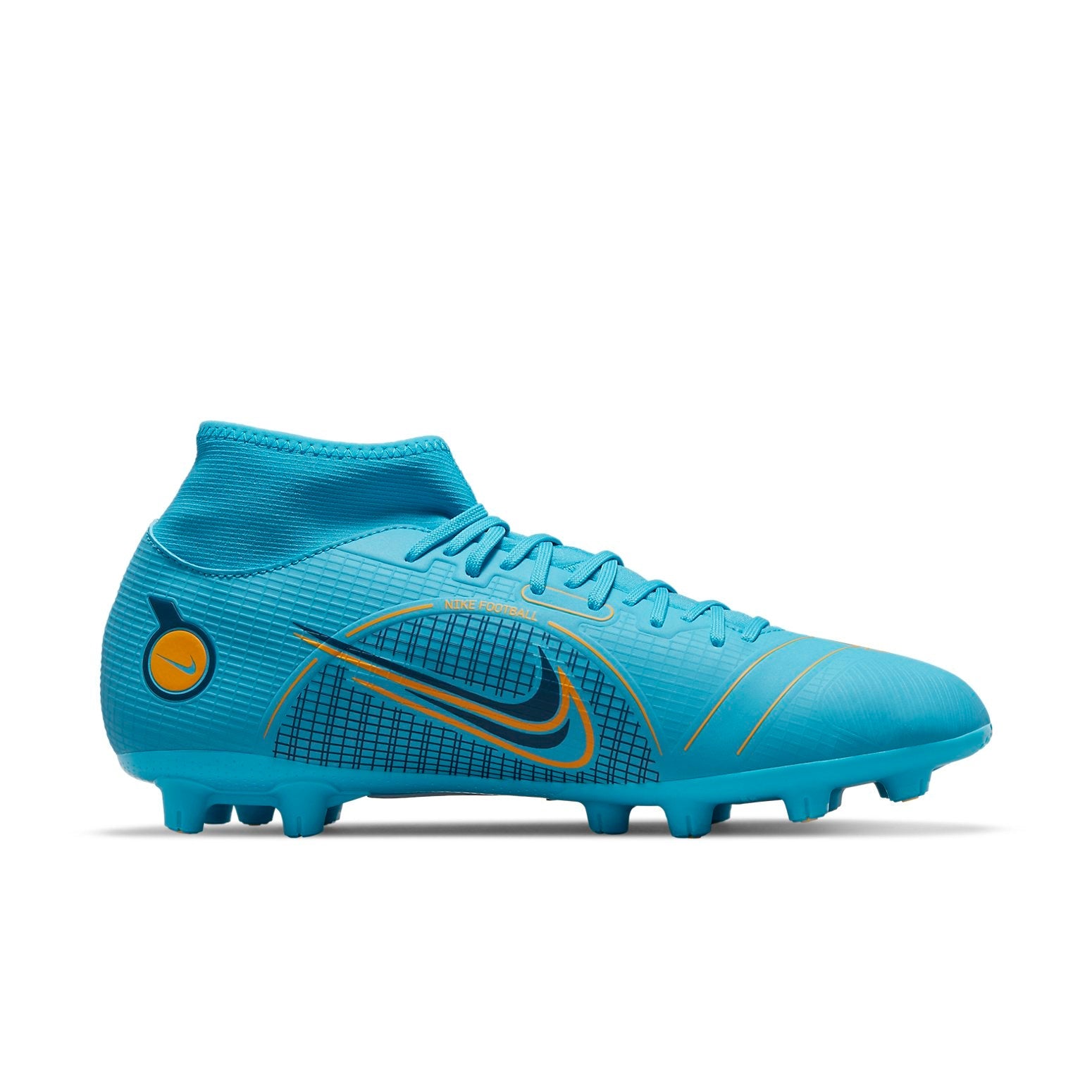 Nike Mercurial Superfly 8 Academy HG 'Light blue Yellow' DJ2867-484