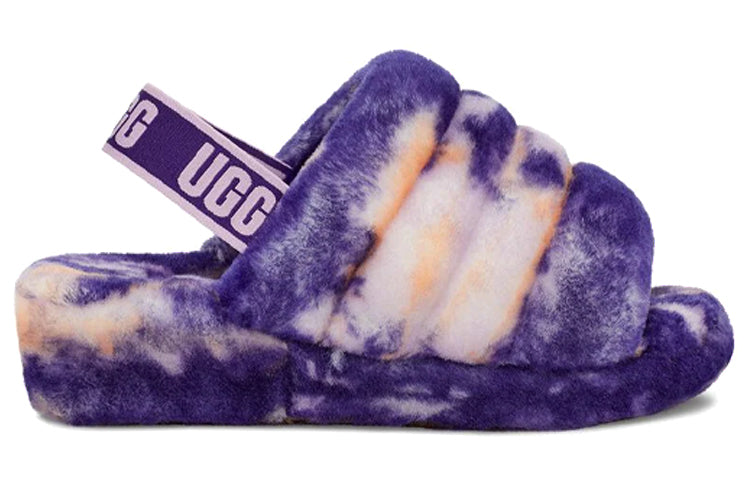 (WMNS) UGG Fluff Yeah Slide Marble 'Violet Night' 1122554-VNGH