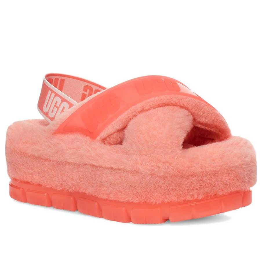 (WMNS) UGG Fuzzita Clear 'Starfish Pink' 1135237-SHPN