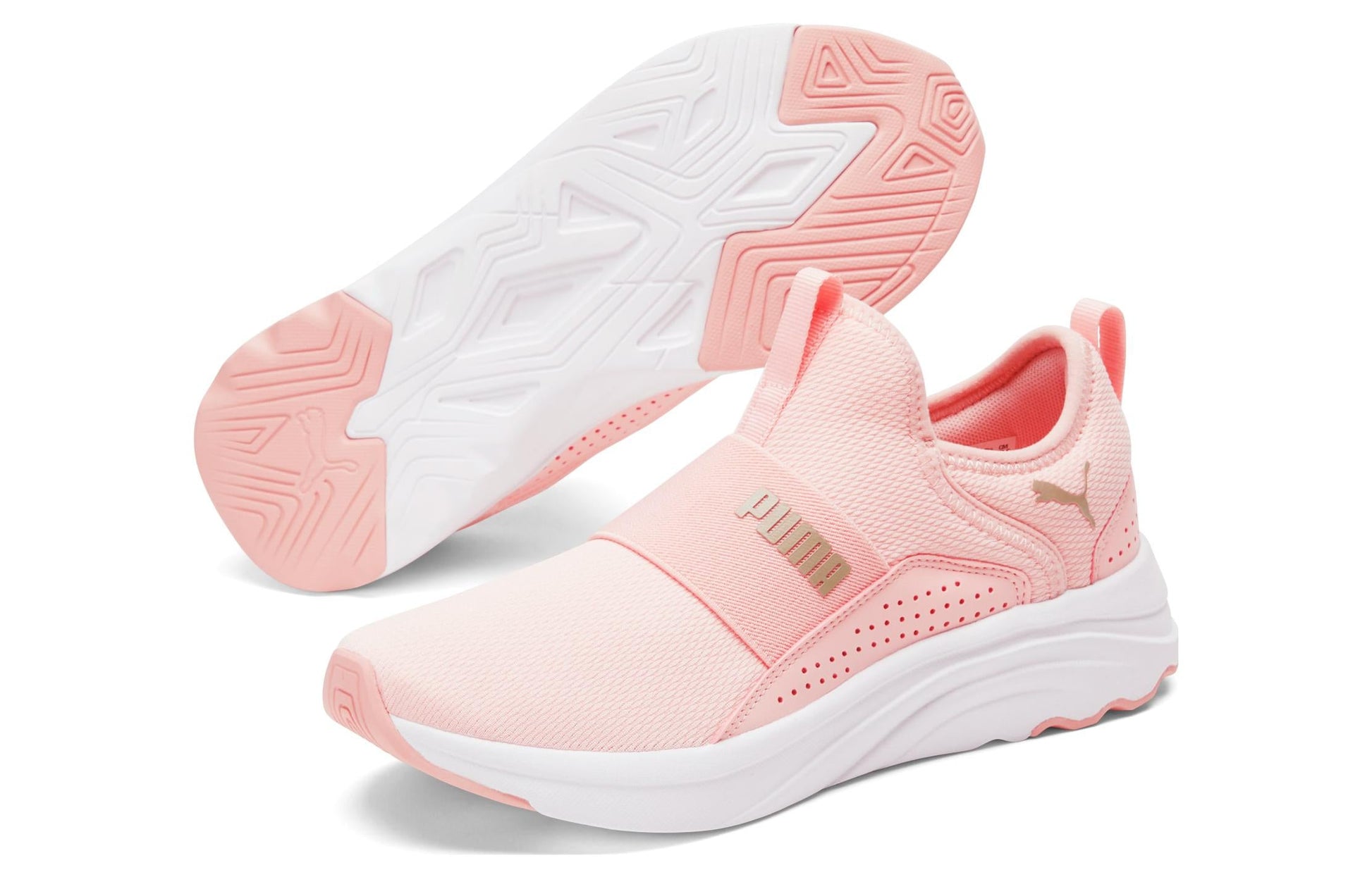 (WMNS) PUMA Softride Sophia Slip-On 'Rose Dust Gold' 195161-17