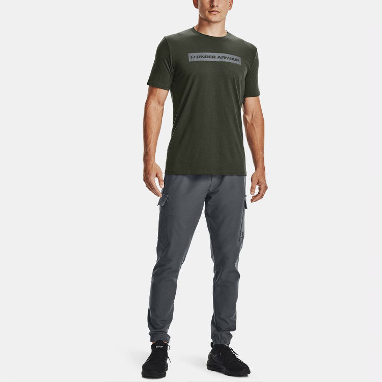 Under Armour Bar Originators Of Performance Training Sports Short Sleeve Men's Green 1352045-310