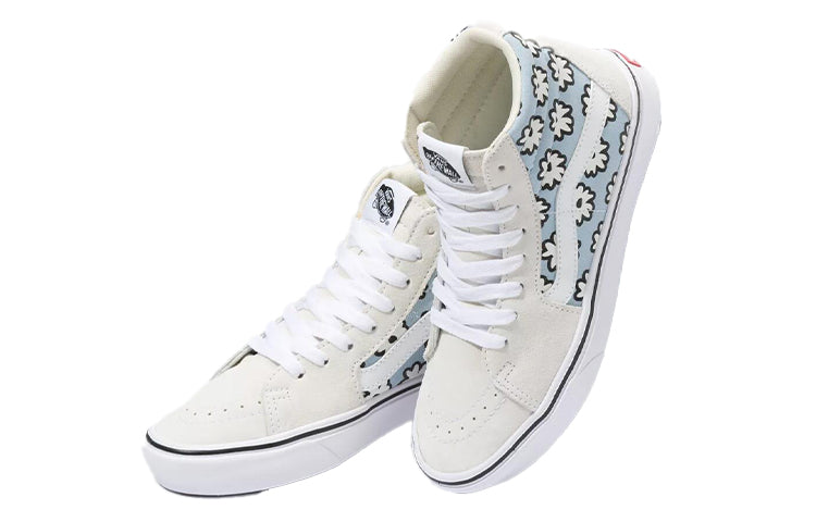Vans Comfycush Sk8-Hi 'White Blue' VN0A3WMB9KR