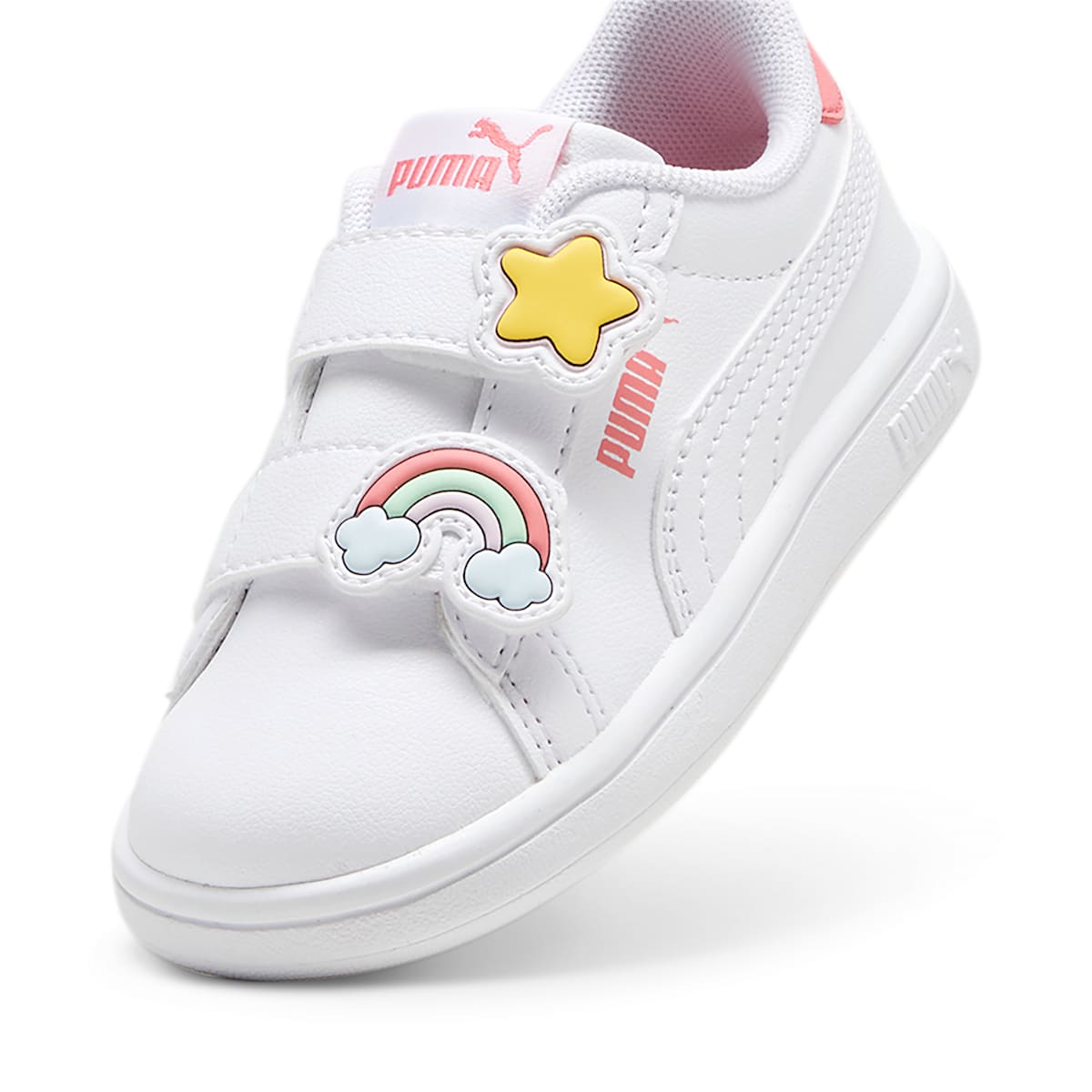 (TD) Puma Smash 3.0 V 'Badges White Passionfruit' 397287-01