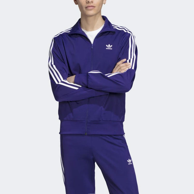 adidas originals Firebird Track Jacket Classic Sports Logo Purple ED6994