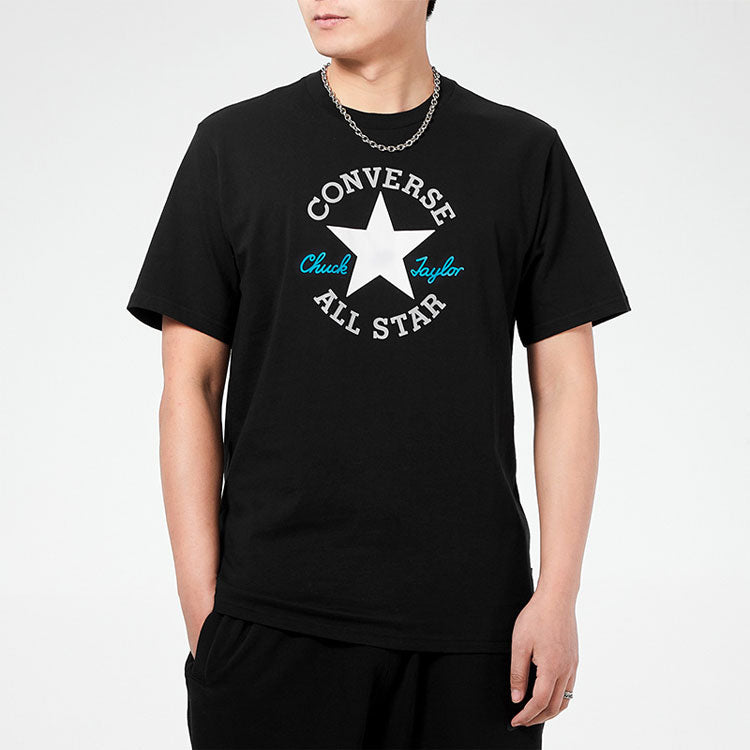 Men's Converse Printing Short Sleeve Black 10020526-A01