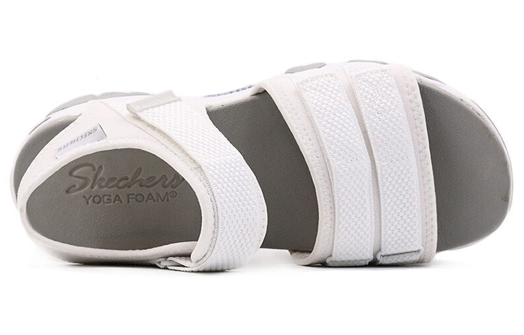 (WMNS) Skechers D Lites 2.0 Sandals White 88888180-WHT
