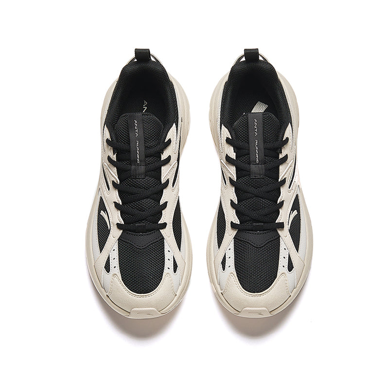 ANTA Running Series Sneakers 'Beige Black' 912345599-3