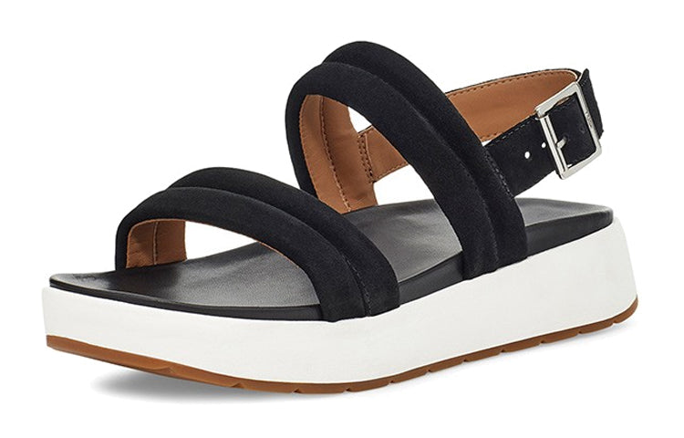 (WMNS) UGG Lynnden Outdoor Casual Open Toe Sports Sandals Black 1111071-BLK