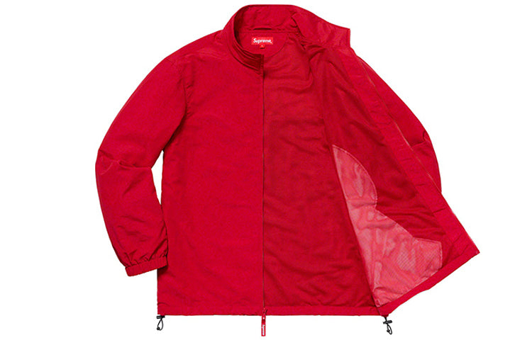 Supreme SS19 S Logo Track Jacket Sports Unisex Red SUP-SS19-10413