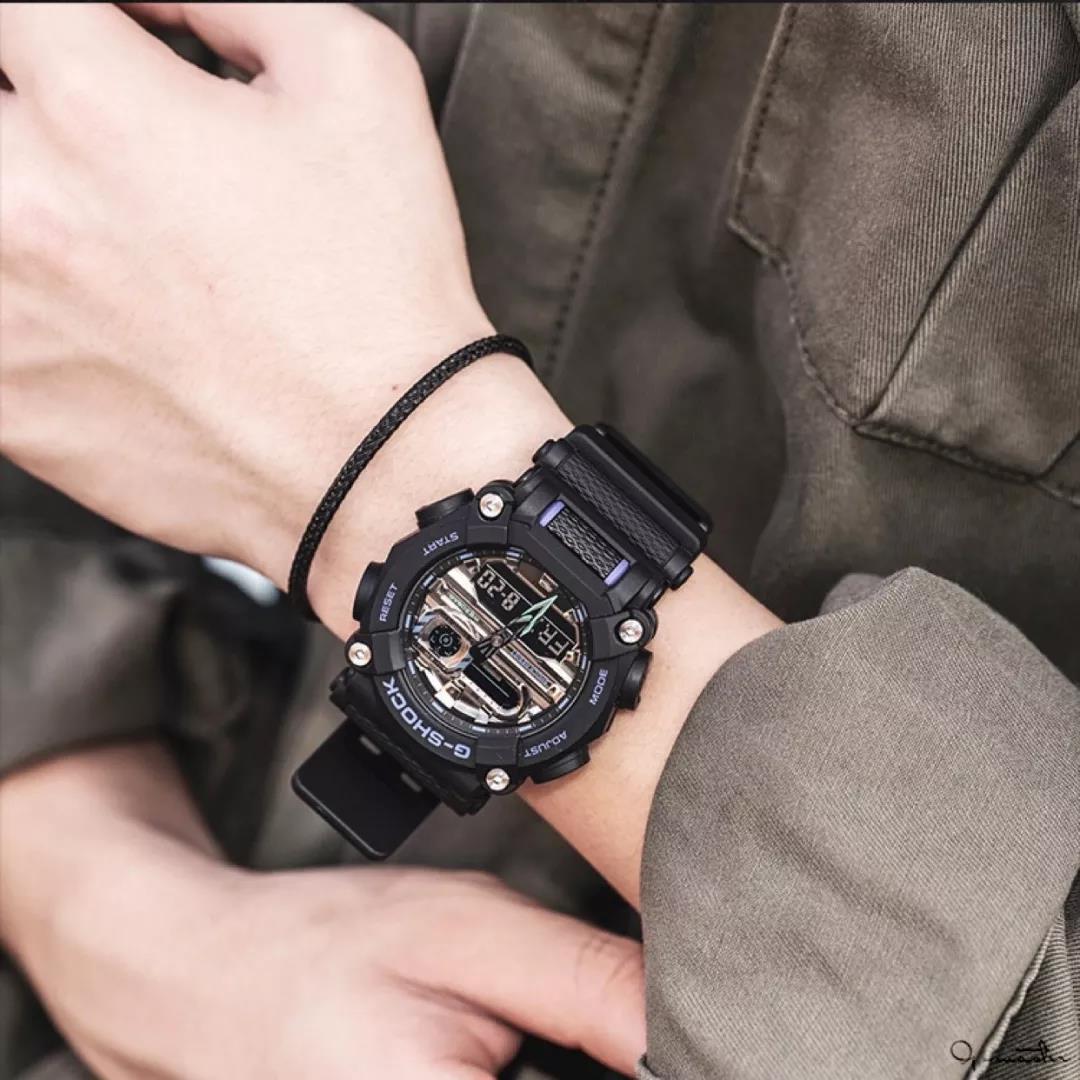 CASIO G-Shock Analog-Digital 'Black' GA-900AS-1APR