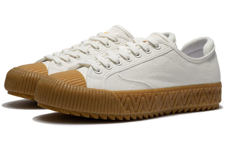 Li-Ning CF Skate Shoes 'White Tan' AGCR243-7