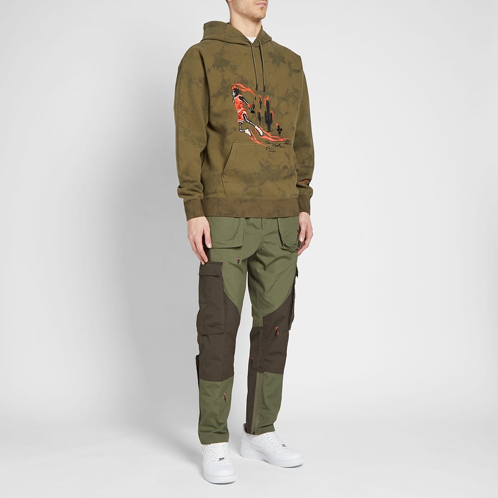 Air Jordan x Cactus Jack by Travis Scott Washed Suede Hoodie 'Medium Olive' CN3422-222
