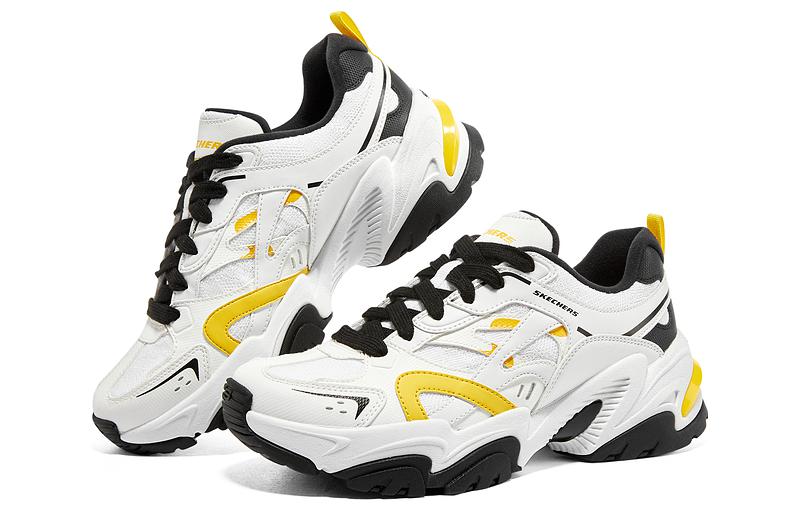 (WMNS) Skechers Sport Stamina V2 Shoes 'White Black Yellow' 896154-WYL